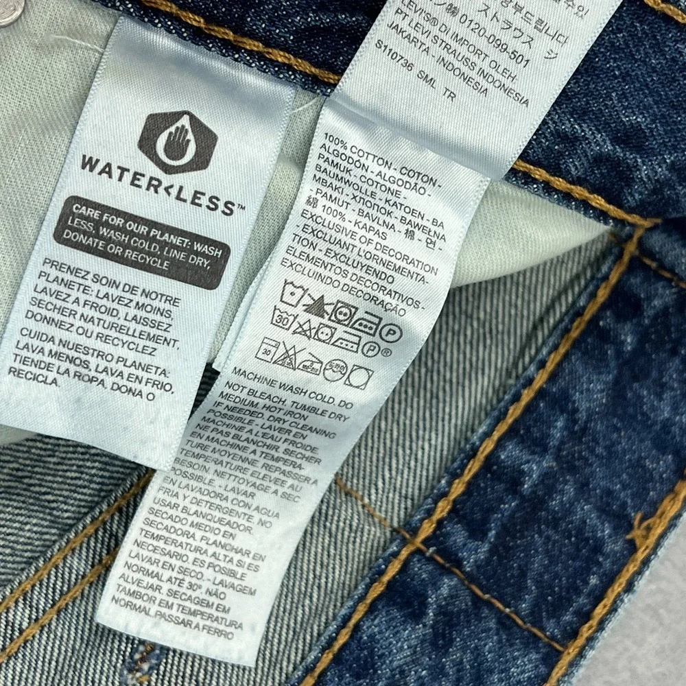 Levis 469 Shorts Mens‎ 44 Blue Denim Jorts 12